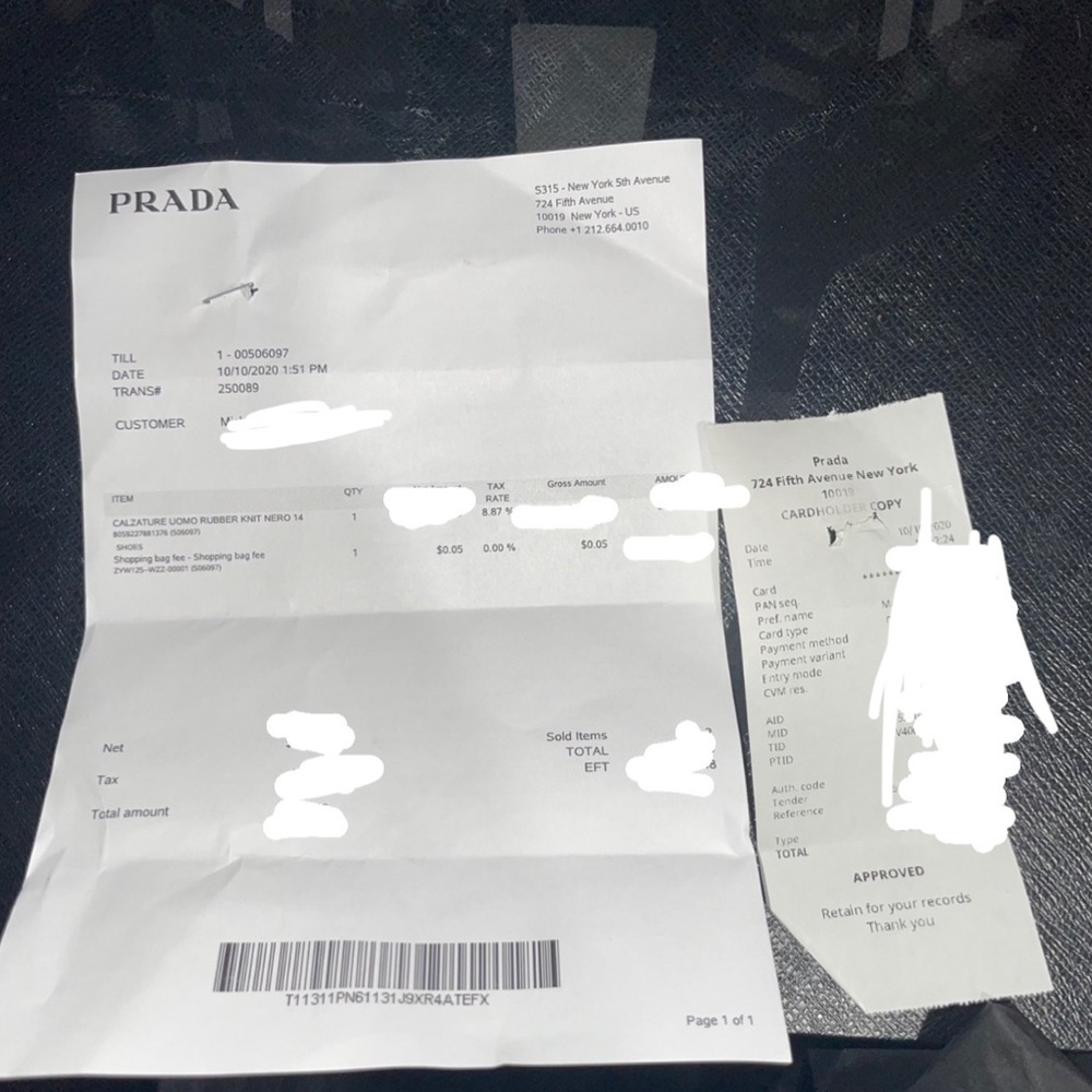 PRADA Cloudbust Thunder Knit Black Size 14 EU 47 - Picture 6 of 7